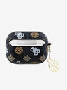 Guess Guess PU 4G Peony Charm Hülle für AirPods Pro 2 Schwarz