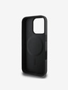 Guess Guess PU 4G Pfingstrose MagSafe Schutzhülle für iPhone 16 Pro Max Schwarz