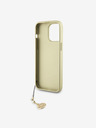 Guess Guess 4G Charm Schutzhülle für iPhone 15 Pro Max Braun