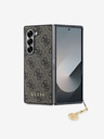 Guess Guess 4G Charm Rückendeckung für Samsung Galaxy Z Fold 6 Braun