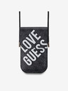 Guess Guess PU 4G Big Love Logo Handytasche Schwarz