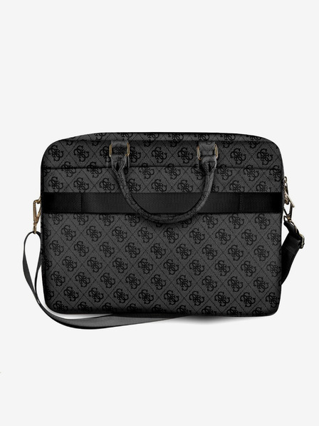 Guess Guess PU 4G Metall-Logo Notebooktasche 15/16 Grau"