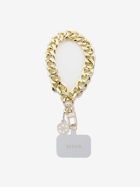 Guess Universeller Handschlaufe 4G Charm Gold Handyhülle