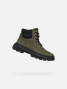 Geox Dunkelgrüne Jungen-Stiefeletten Geox Kiddartah WPF