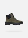 Geox Dunkelgrüne Jungen-Stiefeletten Geox Kiddartah WPF
