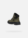 Geox Dunkelgrüne Jungen-Stiefeletten Geox Kiddartah WPF