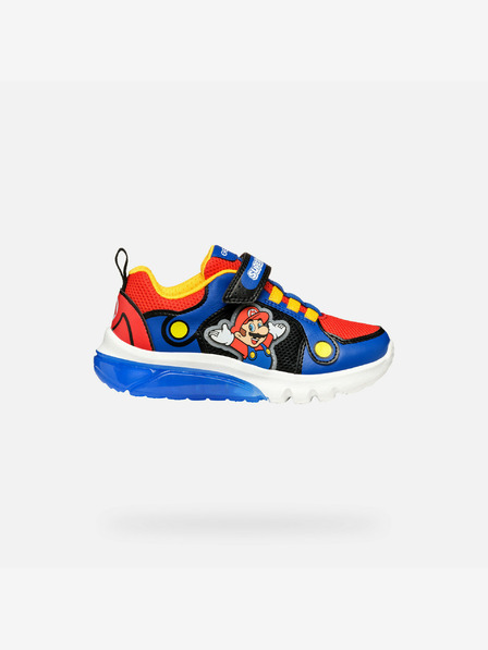 Geox Blaue Geox Ciberdron Turnschuhe für Jungen
