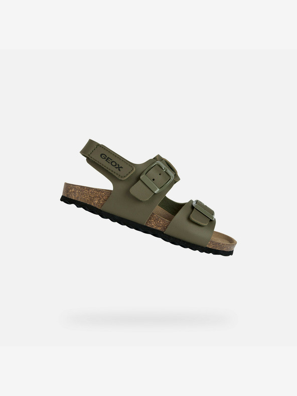 Geox Khakifarbene Geox Ghita-Sandalen für Jungen