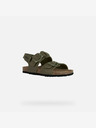 Geox Khakifarbene Geox Ghita-Sandalen für Jungen
