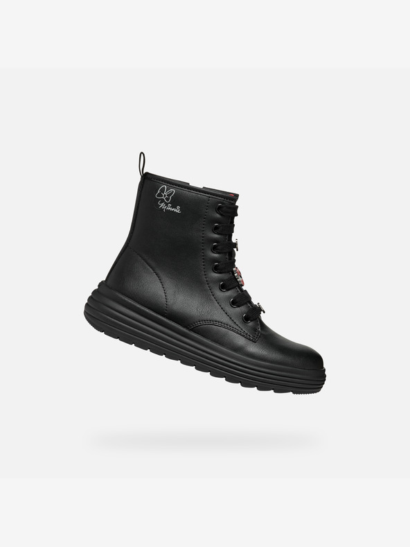 Geox Schwarze Girls-Stiefeletten Geox Phaolae