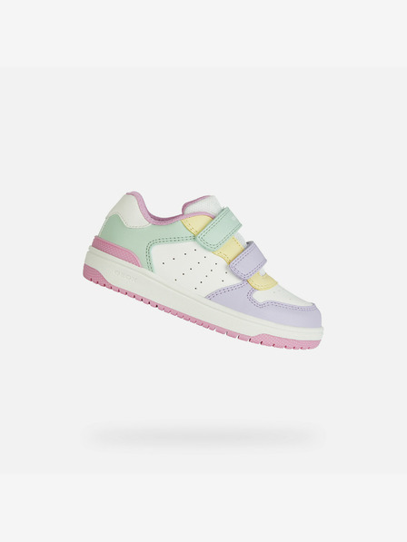Geox Weiße Mädchen Turnschuhe Geox Washiba