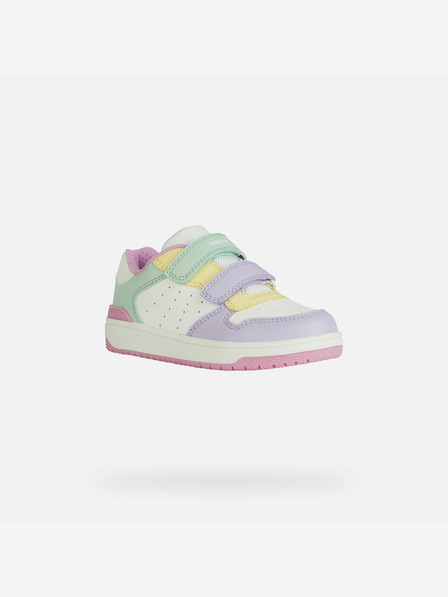 Geox Weiße Mädchen Turnschuhe Geox Washiba