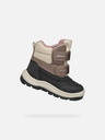 Geox Schwarze Mädchen-Stiefeletten Geox Flanfil ABX