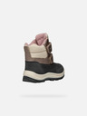 Geox Schwarze Mädchen-Stiefeletten Geox Flanfil ABX