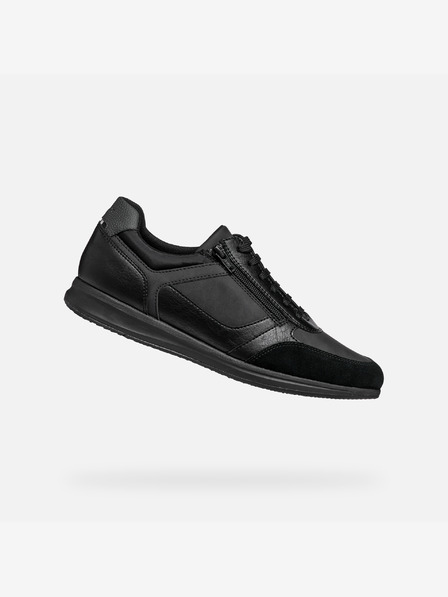 Geox Schwarz Herren Geox Avery Turnschuhe