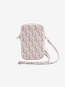 Guess Guess PU G Cube Handytasche mit Reißverschluss Pink