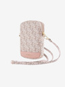 Guess Guess PU G Cube Handytasche mit Reißverschluss Pink
