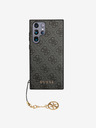 Guess 4G Charm Backcase for Samsung Galaxy S24 Ultra Grey Phone Case