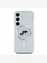 Karl Lagerfeld Karl Lagerfeld IML K&CH Heads MagSafe Back Cover für Samsung Galaxy S25 Transparent