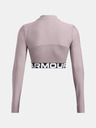 Under Armour Damen-T-Shirt Under Armour HeatGear Rib 1/4 Zip LS