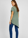 Sam 73 Grünes asymmetrisches Damen-T-Shirt SAM73 Lacerta