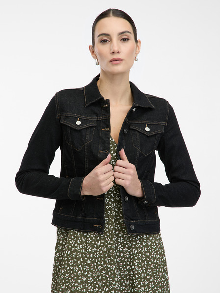 Orsay Schwarze Damen Jeansjacke ORSAY