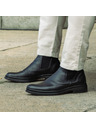 Vasky Herren Leder Chelsea Stiefel Schwarz Vasky Chelsea