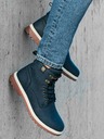 Ombre Clothing Dunkelblaue Herren Winterstiefeletten Ombre Clothing