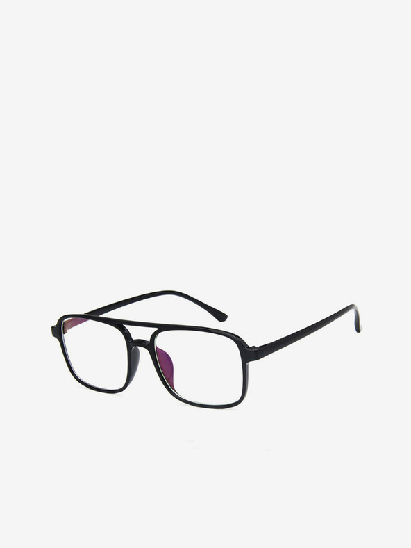 VEYREY Schwarze quadratische Computerbrille VeyRey Attlee
