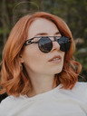 VEYREY Schwarze unisex VeyRey Vethelthus Sonnenbrille