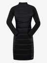 ALPINE PRO Schwarzes Damen-Winter-Hi-Thermo-Kleid ALPINE PRO OMERA