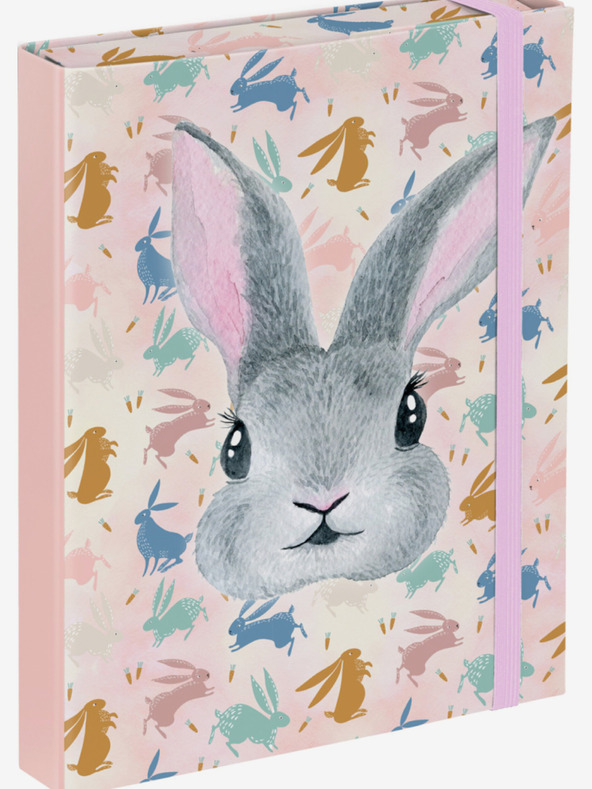 BAAGL  A5 Baagl Hase Rosa Schulhefthüllen