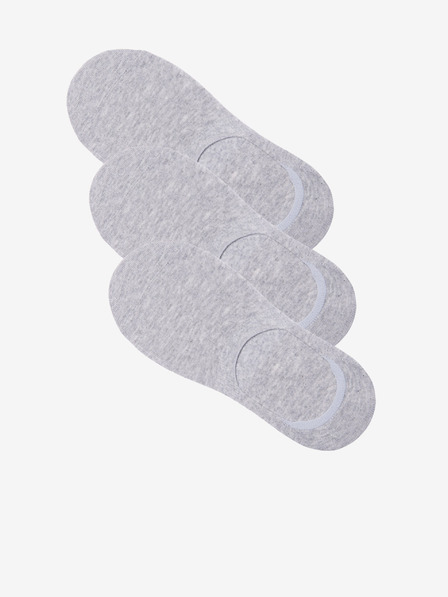 Ombre Clothing Drei Paar hellgraue Socken für Herren von Ombre Clothing