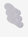 Ombre Clothing Drei Paar hellgraue Socken für Herren von Ombre Clothing