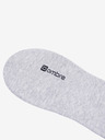 Ombre Clothing Drei Paar hellgraue Socken für Herren von Ombre Clothing