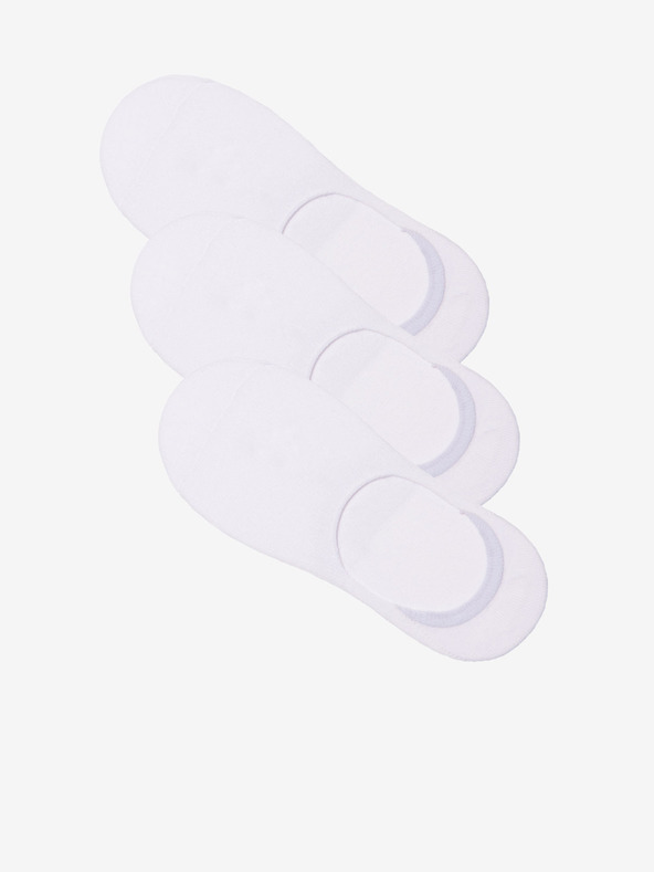 Ombre Clothing Dreierpack weiße Herrensocken Ombre Clothing
