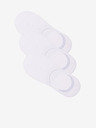 Ombre Clothing Dreierpack weiße Herrensocken Ombre Clothing