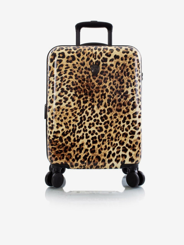 Heys Brown Leopard S Suitcase