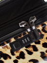 Heys Brown Leopard S Suitcase