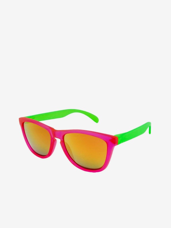 VEYREY VeyRey Sonnenbrille Nerd Cool Rosa-Grün