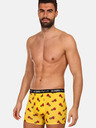 Lee Cooper Fünfer-Set gemusterter Herren-Boxershorts in Gelb, Schwarz und Blau von Lee Cooper