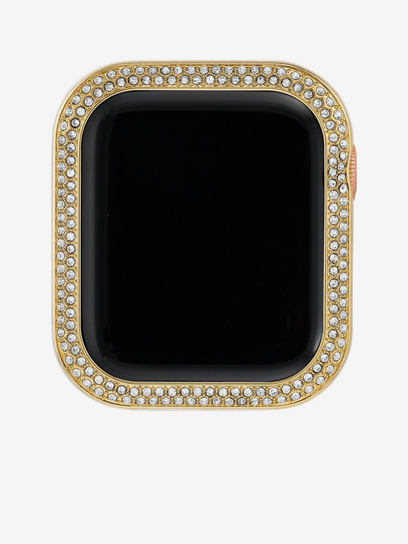 Anne Klein Lünette für Apple Watch mit Kristallen in Gold Anne Klein