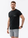 Ombre Clothing Herren T-Shirt aus Baumwolle mit Ombre-Taschenaufdruck Ombre Streetstyle Ombre Kleidung