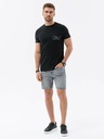 Ombre Clothing Herren T-Shirt aus Baumwolle mit Ombre-Taschenaufdruck Ombre Streetstyle Ombre Kleidung
