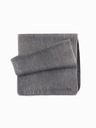 Ombre Clothing Herren-Strickschal mit zweifarbigen Streifen grau und schwarz Ombre Clothing