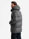 Ombre Clothing Lange Herrenjacke mit Taschen Ombre Clothing