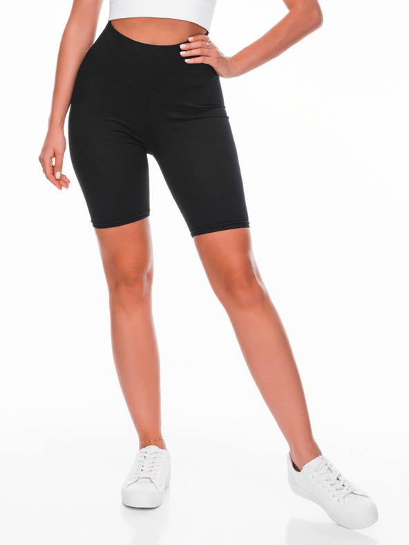 Edoti EDOTI Damen-Radler-Shorts, schwarz