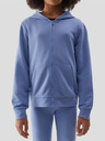 4F Mädchen Trainingsjacke mit Kapuze 4F - dunkelblau