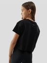 4F Mädchen Crop-Top aus Bio-Baumwolle 4F