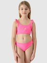 4F Zweiteiliger Badeanzug für Mädchen 4F - grün/rosa